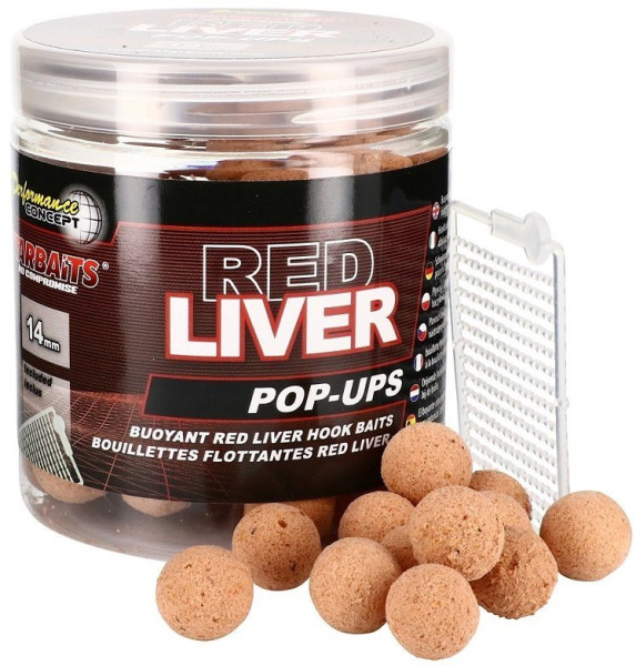 Starbaits pop-ups Red Liver 14mm 71710 (1)