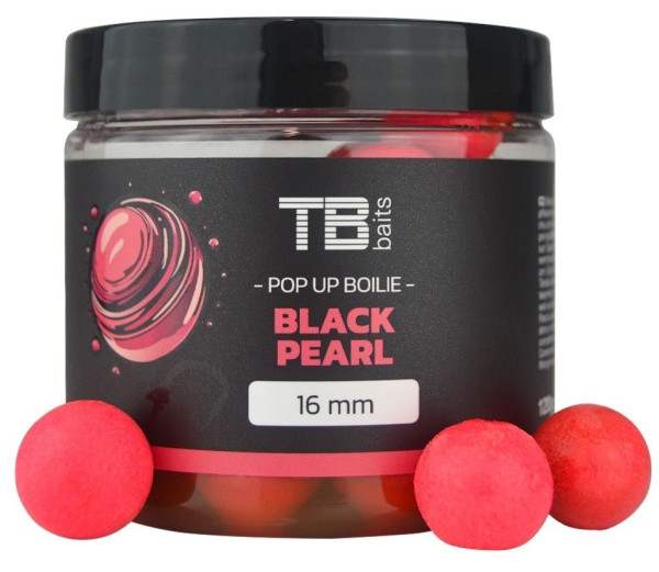 Plovoucí Boilie Pop-Up Pink Black Pearl + NHDC 65 g (1)