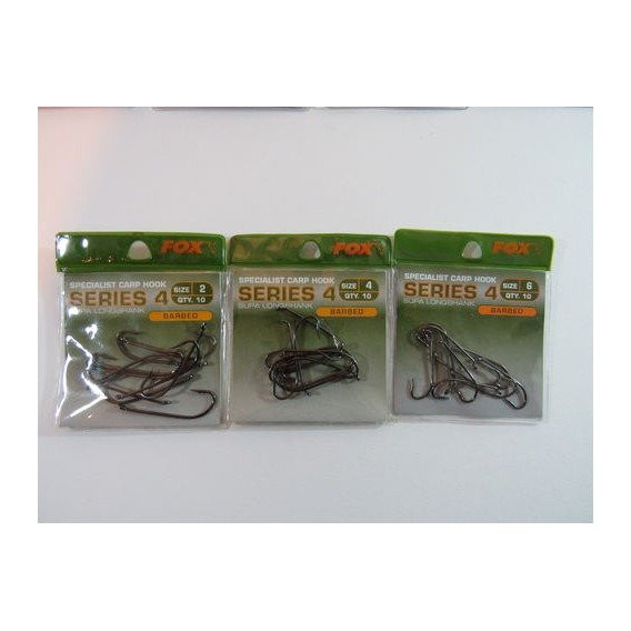 SERIES 4 Specialist Carp Hook SUPA LONGSHANK vel.6 10ks (1)
