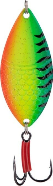 Třpytka Spoon Bite a Fight Alga, Size 1, 12g, 5,2cm Firetiger/Stříbrná (1)