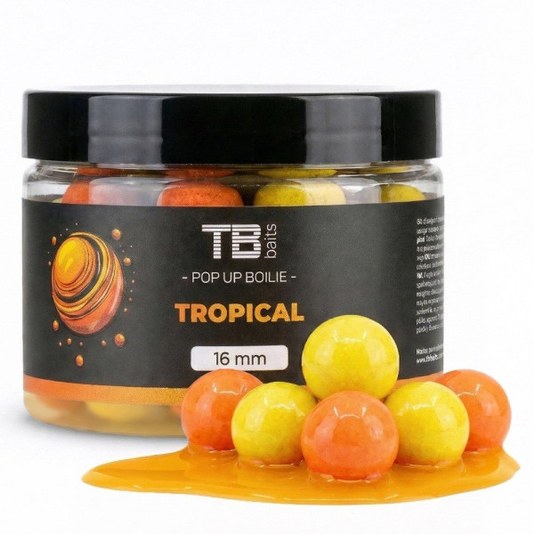 Plovoucí Boilie Pop-Up Tropical + NHDC 50 g (2)
