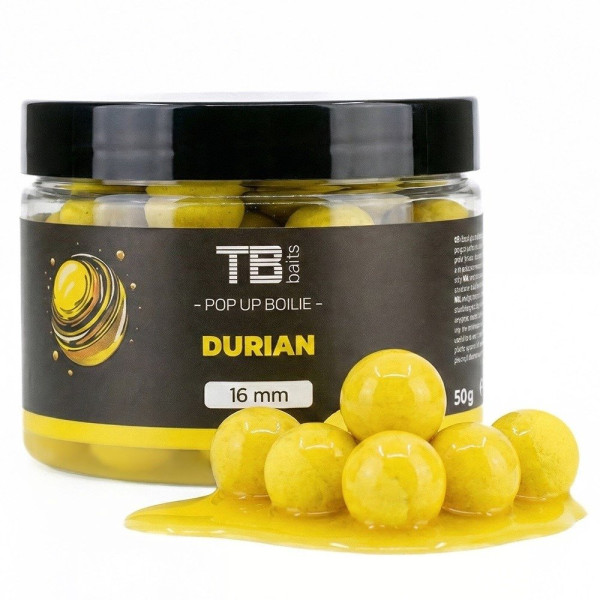 Plovoucí Boilie Pop-Up Durian + NHDC 50 g (2)