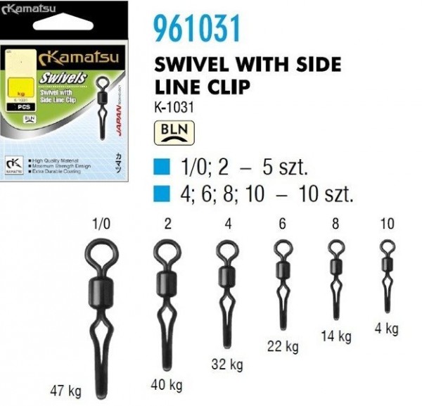KAMATSU Swivels 8/14kg (1)