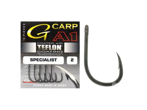 GAMAKATSU A-1 G- CARP T/C SUPER HOOK 8 (1)