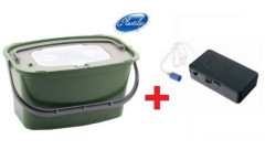 ZFISH PLASTILYS ŘÍZKOVNICE 7L + VZDUCHOVÁNÍ ZDARMA  SV7H+A-GR