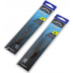 Carp´R´Us Hotový Návazec Combi Rig Stifflink 30 lb 2 ks - #4 / 16,5 cm / 25 lbs CRU801408