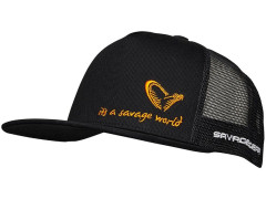 SAVAGE GEAR Kšiltovka All Black Cap Onesize Black Caviar SVS76692