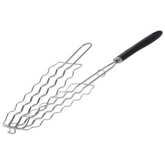 Ocelový grilovací rošt (mřížka na gril) SAUSAGE BBQ 54 x 12 cm 120280