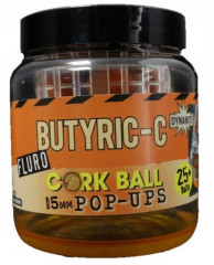 Dynamite baits Dynamite Baits DB Butyric C Fluro Corkball Pop-Ups - 15mm