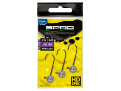 SPRO Jighead 90 HD Gr.1/0 18g NS Black 3pcs.