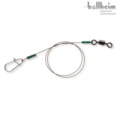 DAIWA Tournament Wire Leader - Loop and Swivel 8kg 20cm 2ks