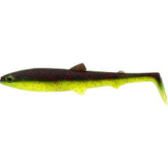 Westin BullTeez Shadtail 9,5cm 7g Black Chartreuse 2ks P143-563-163