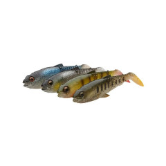 SAVAGE GEAR Tweet  Craft Cannibal Paddle Tail 8,5cm 7g 4 pcs Clear Water Mix