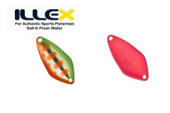 Illex Apeed spoon 3,3g 39274 Green orange yamame/fluo pink