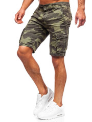 Rybářské maskáčové kraťasy 46