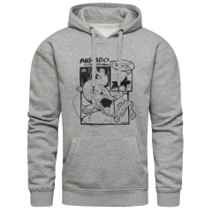 MIKADO Mikina HOODIE - SICARIO - GREY