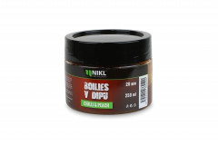 Nikl Boilies v dipu Chilli & Peach 20mm 250g 2006444