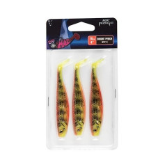 FOX RAGE gumová nástraha pro shad ultra uv pacs bright perch -10 cm 3 kusy