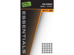 FOX International Kroužky Edges Rig Rings 3.7mm Large x 25