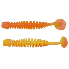 BERKLEY Powerbait Power Leech 5cm Orange Sunshine Yellow