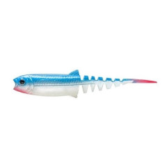 SAVAGE GEAR Gumová Nástraha Cannibal Minnow V-Tail Blue Pearl - 10 cm 6,5 g