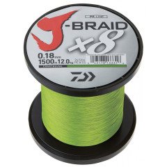 DAIWA Pletenka J-Braid X8 Chartreuse - METRÁŽ