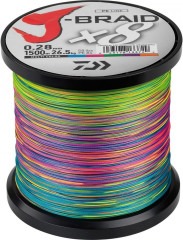 DAIWA Pletenka  J-Braid X8 Multicolor - METRÁŽ