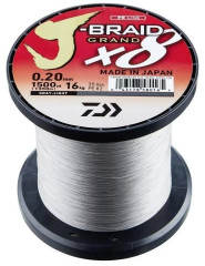 DAIWA braid grand X8 Gray - Metráž