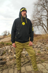Black Cat Mikina Black Hoody