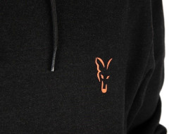 Mikina Collection Hoody Black Orange (3)