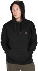 Mikina Collection Hoody Black Orange (4)