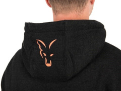 Mikina Collection Hoody Black Orange (5)