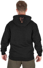 Mikina Collection Hoody Black Orange (6)