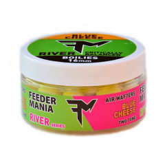 FEEDERMÁNIA Boilie Air Wafters River Series Modrý sýr 16mm/45g