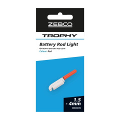 Zebco Battery rod light red
