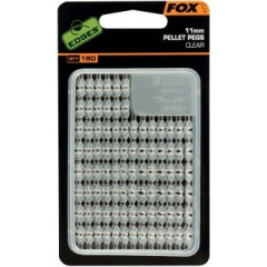 FOX zarážky na pelety CLEAR 11mm 180ks
