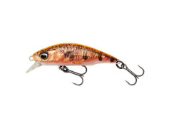 SAVAGE GEAR Wobler 3D Sticklebait Twitch Sinking Fluo Orange Copper