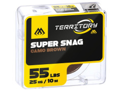 MIKADO Šnůrka Braid Hooklink Super Snag Camo Brown 10m