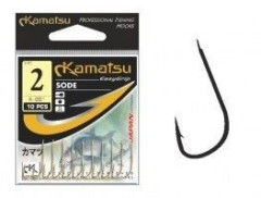 KAMATSU háčky sode s lopatkou  černý nikl 10ks