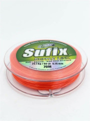 SUFIX Vlasec šokový Supple Link neon orange 70 m