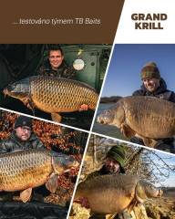 Vyvážené Boilie Balanced + Atraktor Grand Krill 100 g (1)