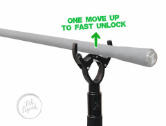 ZFISH ZFISH Rohatinka Butt Grip Quick Lock