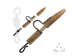 ZFISH ZFISH Závěska Heavy Duty Clip & Tail Rubber + QC