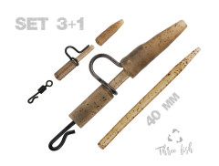 ZFISH ZFISH Závěska Heavy Duty Clip Complete Set 40 mm