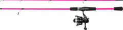 Zebco prut s navijákem disco combo pink 1,6 m 30 g 2-díl