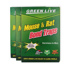 SP green live mouse trap rat glue