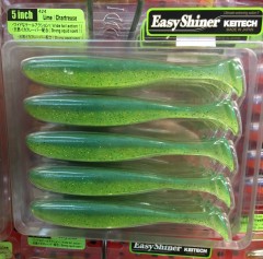 KEITECH Easy Shiner 5" Lime / Chartreuse 424