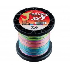 DAIWA BRAID X8 MULTI-COLOR Grand 0,16mm  10kg - METRÁŽ