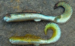 MIKADO SWINGFISH je dodáván ve velikostech 8 cm a 11 cm