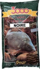 Sensas 3000 Carpes Noir 1kg